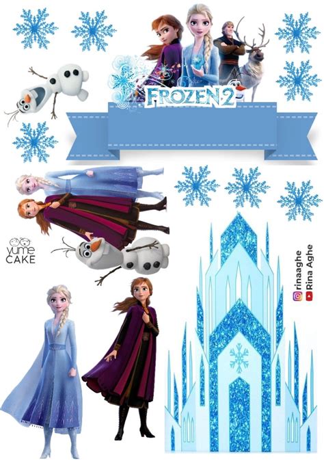 Printable Frozen Decorations